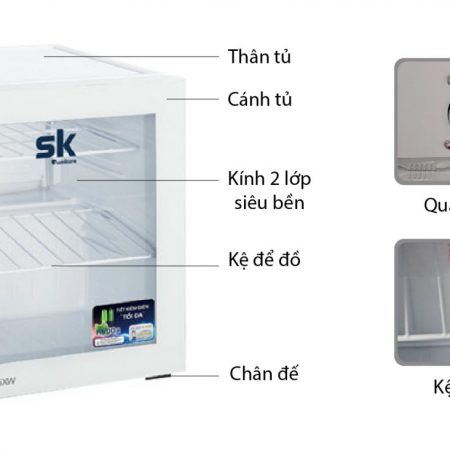 Tủ mát Sumikura SKSC-55XW 55L - Hình ảnh 2