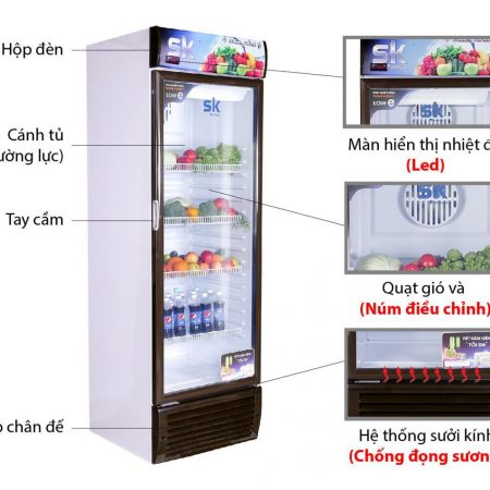 Tủ mát Sumikura SKSC-450 (450 lít) - Hình ảnh 2