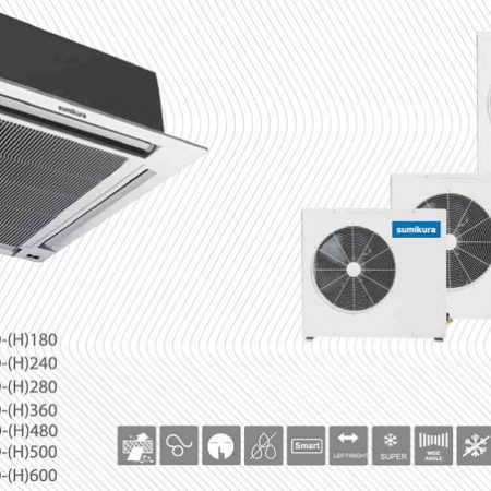 Máy lạnh âm trần Cassette Sumikura APC/APO-280/8W-A, 3.0hp, 1 chiều