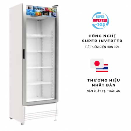 Tủ mát 1 cánh Sanden INVERTER 400L SPB-0400