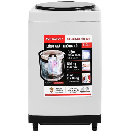 Máy giặt Sharp 8.2 kg ES-W82GV-H - Hình ảnh 2