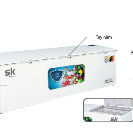 Tủ Đông Inverter Sumikura SKF-1350SI 1350 Lít Dàn Đồng - Hình ảnh 2
