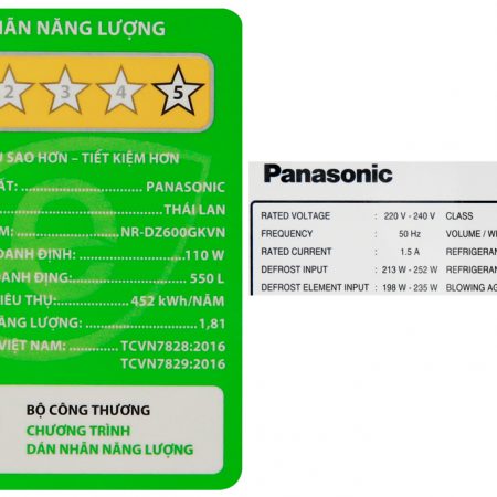 Tủ lạnh Panasonic Inverter 550 lít NR-DZ600GKVN - Hình ảnh 13