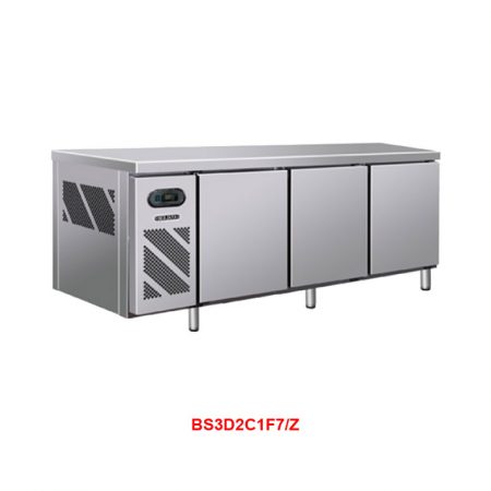 Bàn đông mát 3 cánh inox Berjaya BS3D2C1F8/Z 2m4