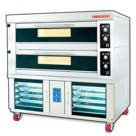 Lò nướng bánh kèm ủ bột Berjaya BJY-2B+8PF-E