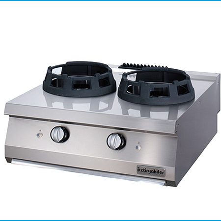Bếp âu 2 họng Ozti OWG 8070 dùng gas