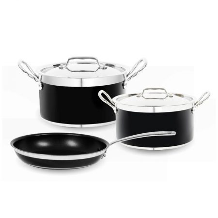 Bộ Nồi Chảo Hafele 531.08.043 Màu Đen